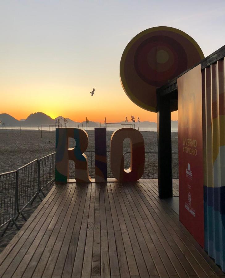 Copa Beach Home - Copacabana Posto 4 Quadra Da Praia Rio de Janeiro Luaran gambar